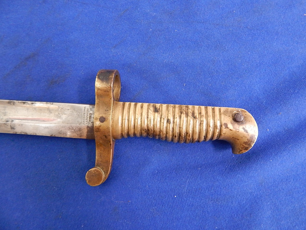 Spencer Navy Rifle Saber Bayonet - Image 5