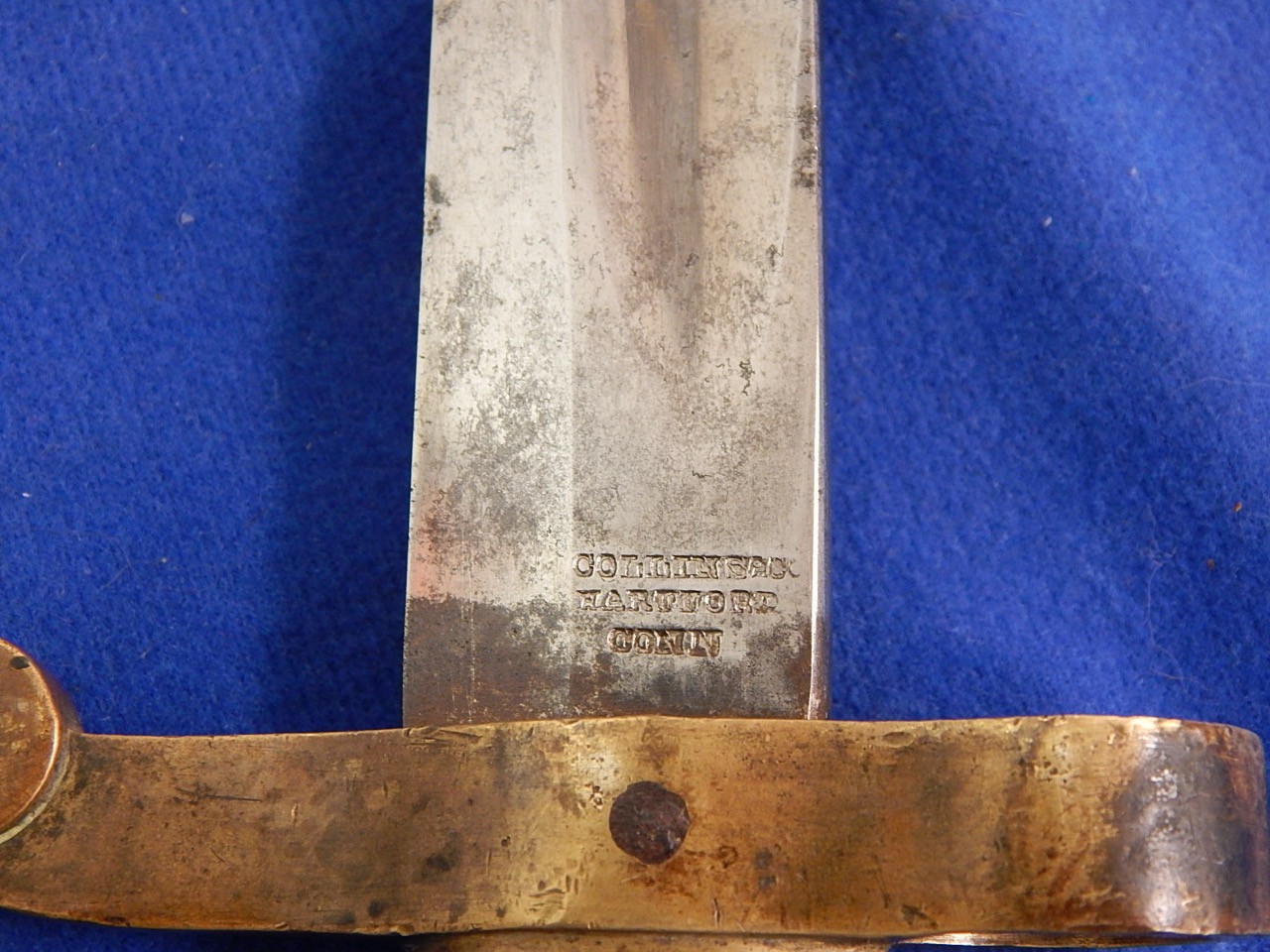 Spencer Navy Rifle Saber Bayonet - Image 8