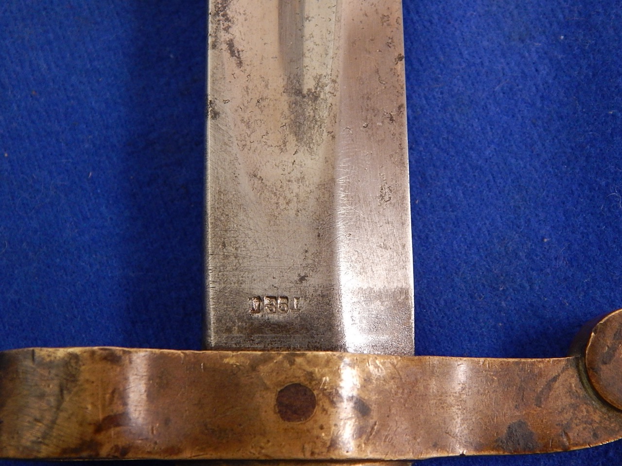 Spencer Navy Rifle Saber Bayonet - Image 9