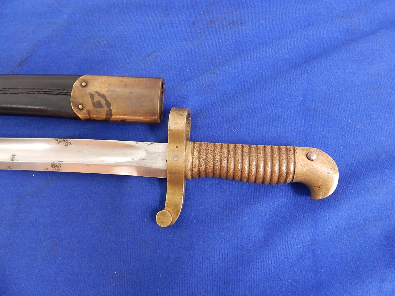 Remington Zouave Saber Bayonet W/S - Image 5