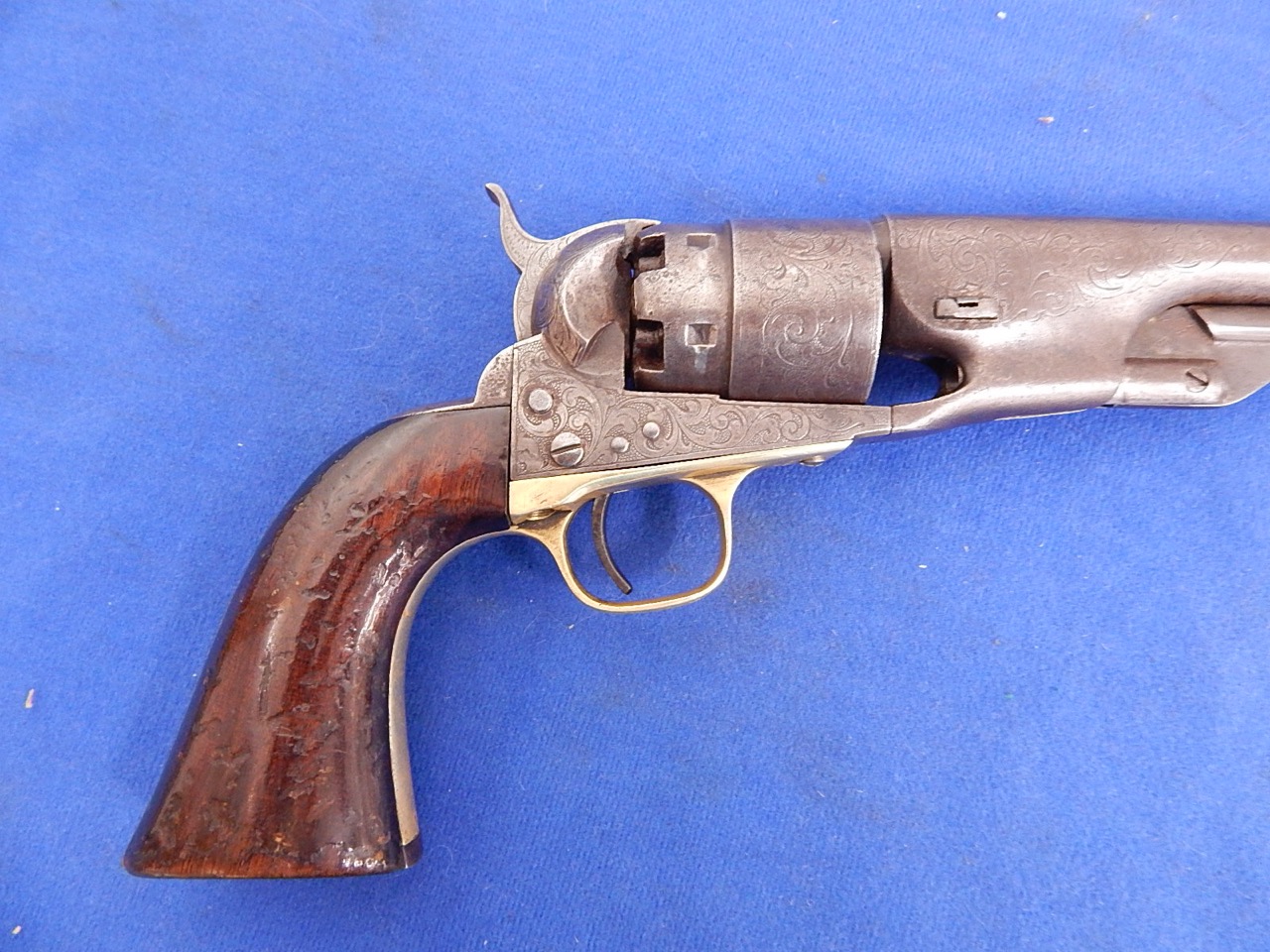 Colt M-1860 Army Factory Engraved, 4-Screw Frame - Image 2