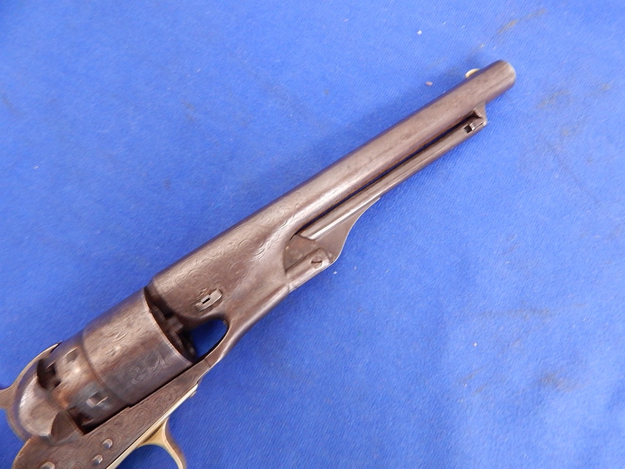 Colt M-1860 Army Factory Engraved, 4-Screw Frame - Image 3