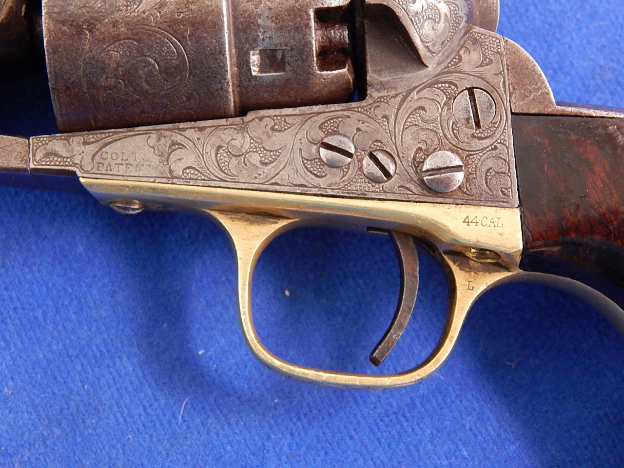 Colt M-1860 Army Factory Engraved, 4-Screw Frame - Image 8